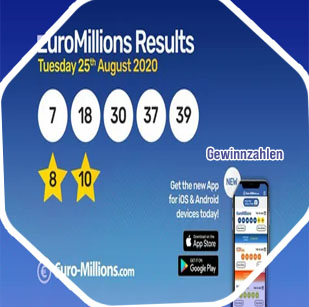 Aktuelle euromillionen zahlen